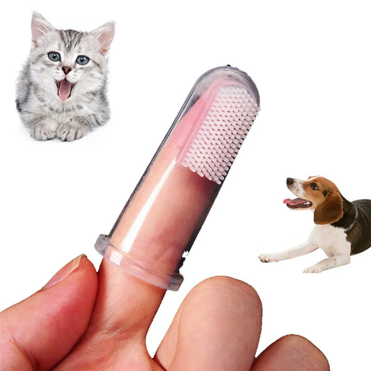 PawScrub Finger Toothbrush for Cats